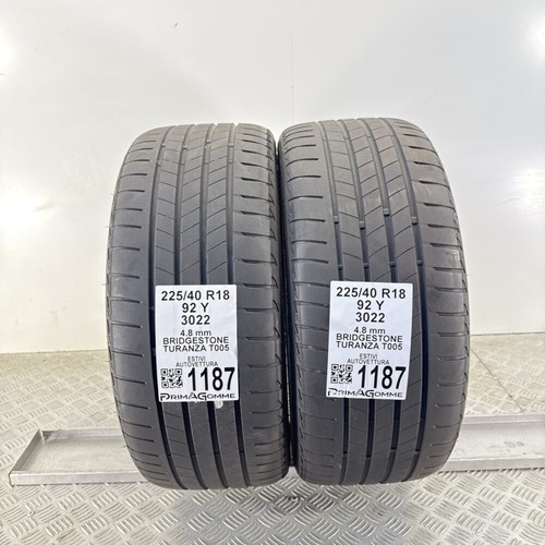 Gomme usate 225 r18 - gomme, 92y